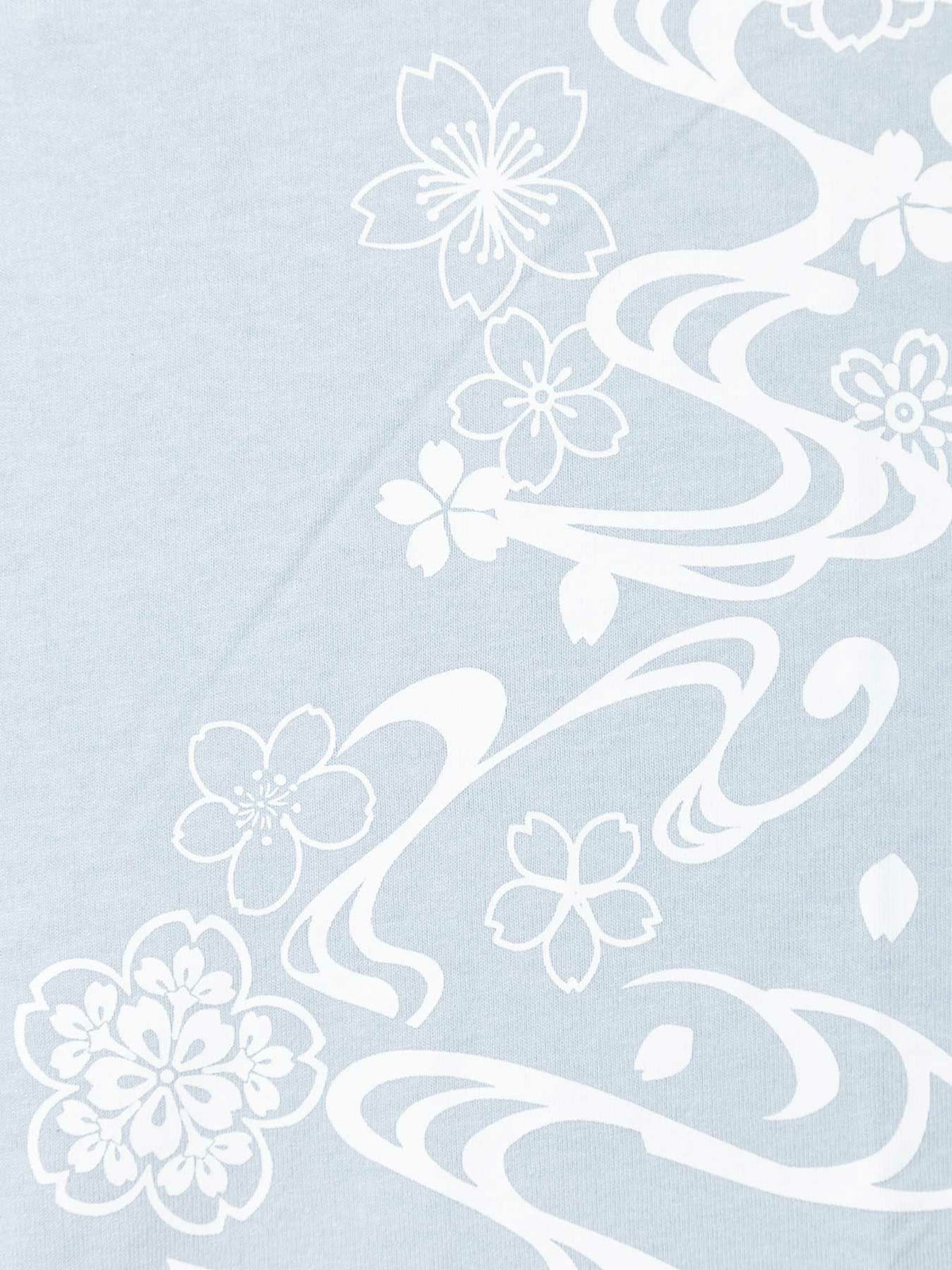 【雅結】桜流水プリントBIGシルエットTシャツ