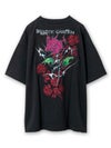 【DRASTIC GARDEN】“稲妻の薔薇”総刺繍Tシャツ