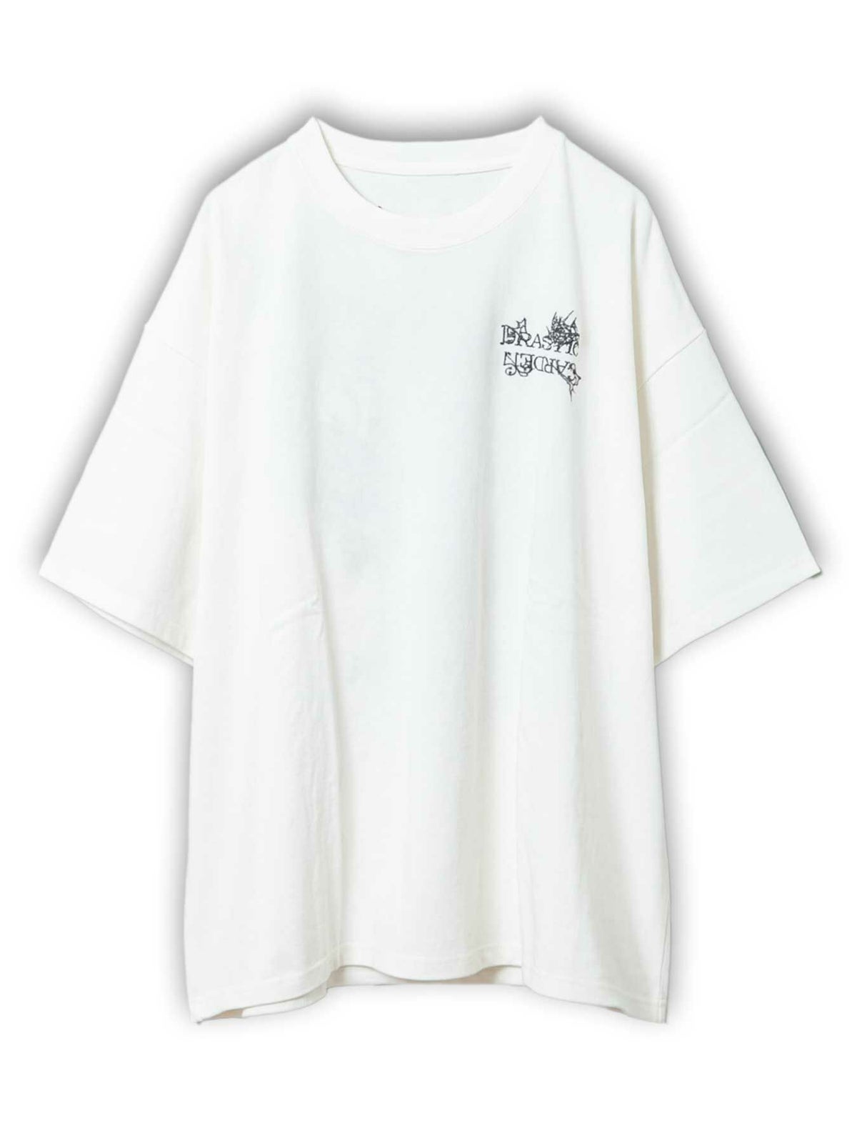 【DRASTIC GARDEN】“稲妻の薔薇”総刺繍Tシャツ