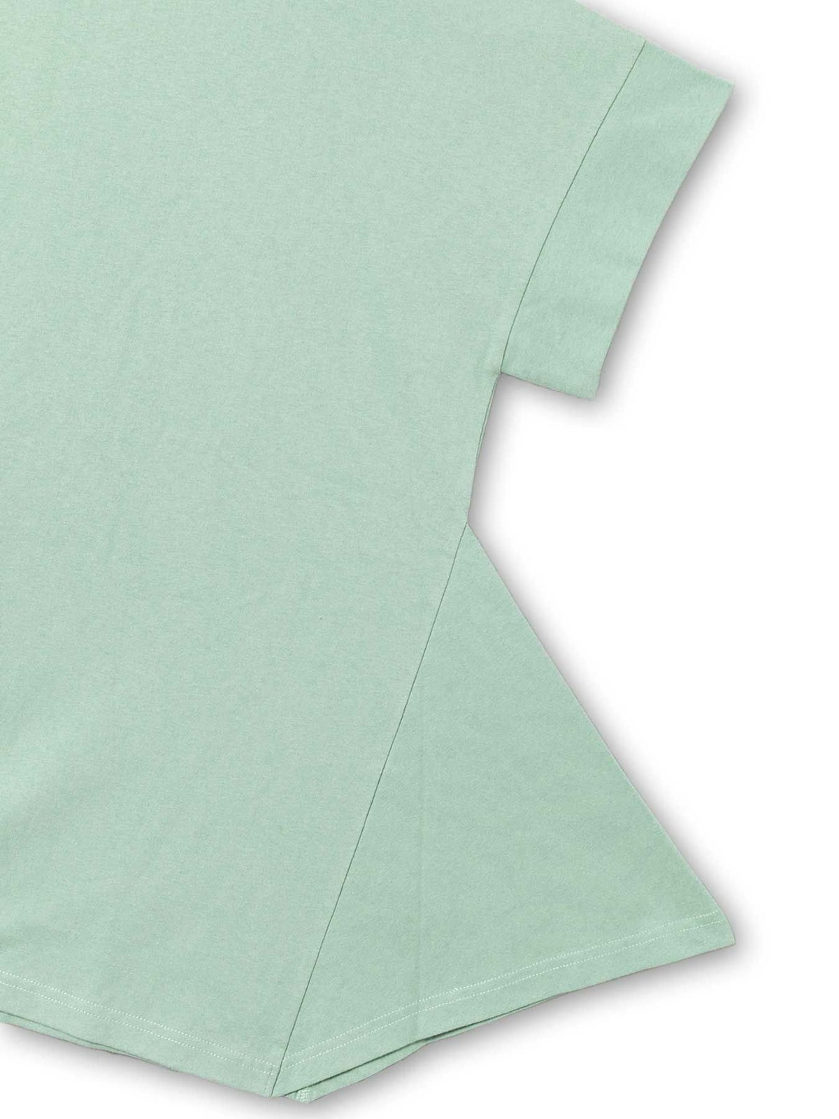 【雅結】“蓮と流水”総刺繍 変形Tシャツ