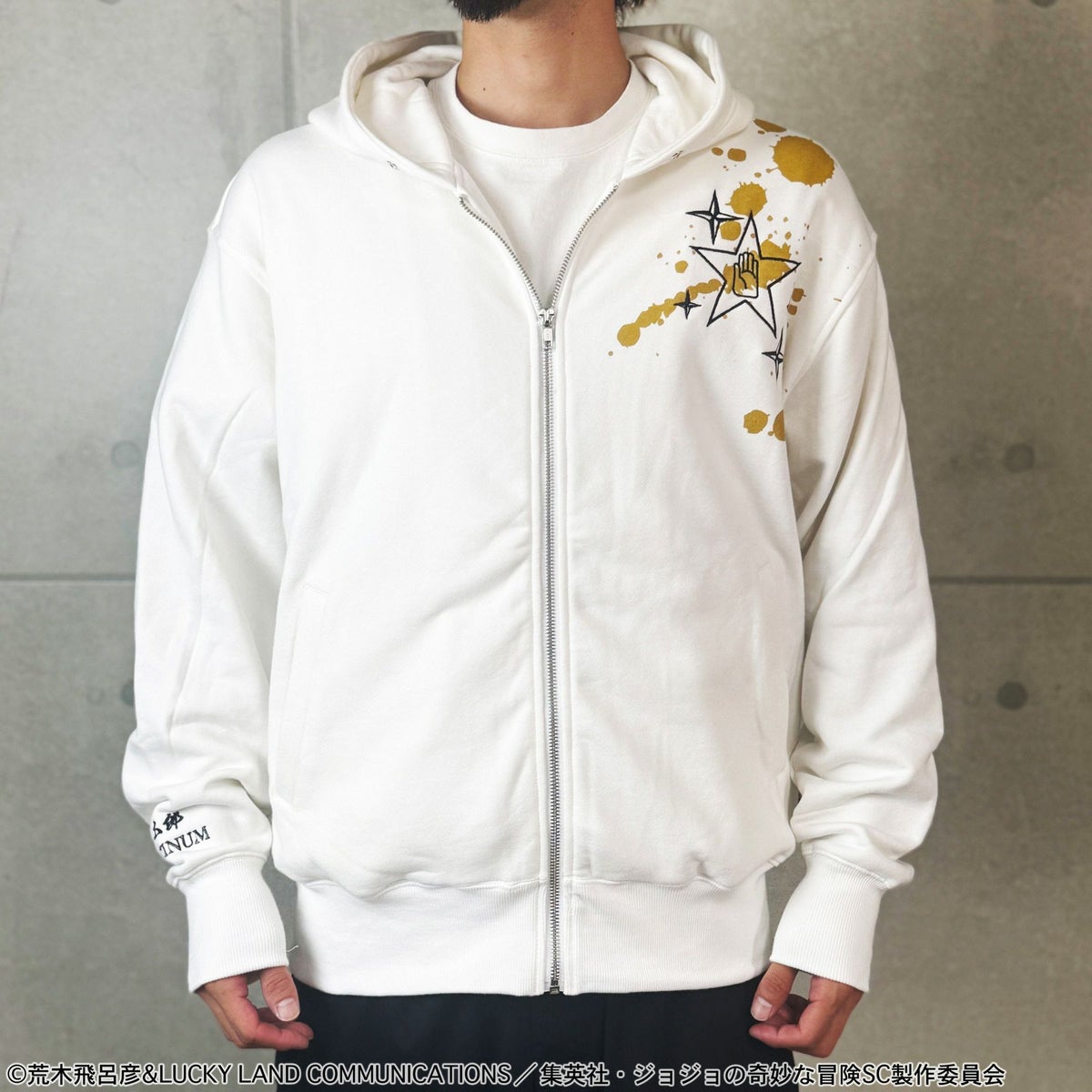 ＜予約＞【絡繰魂・粋×ジョジョの奇妙な冒険】空条承太郎 ZIPパーカー