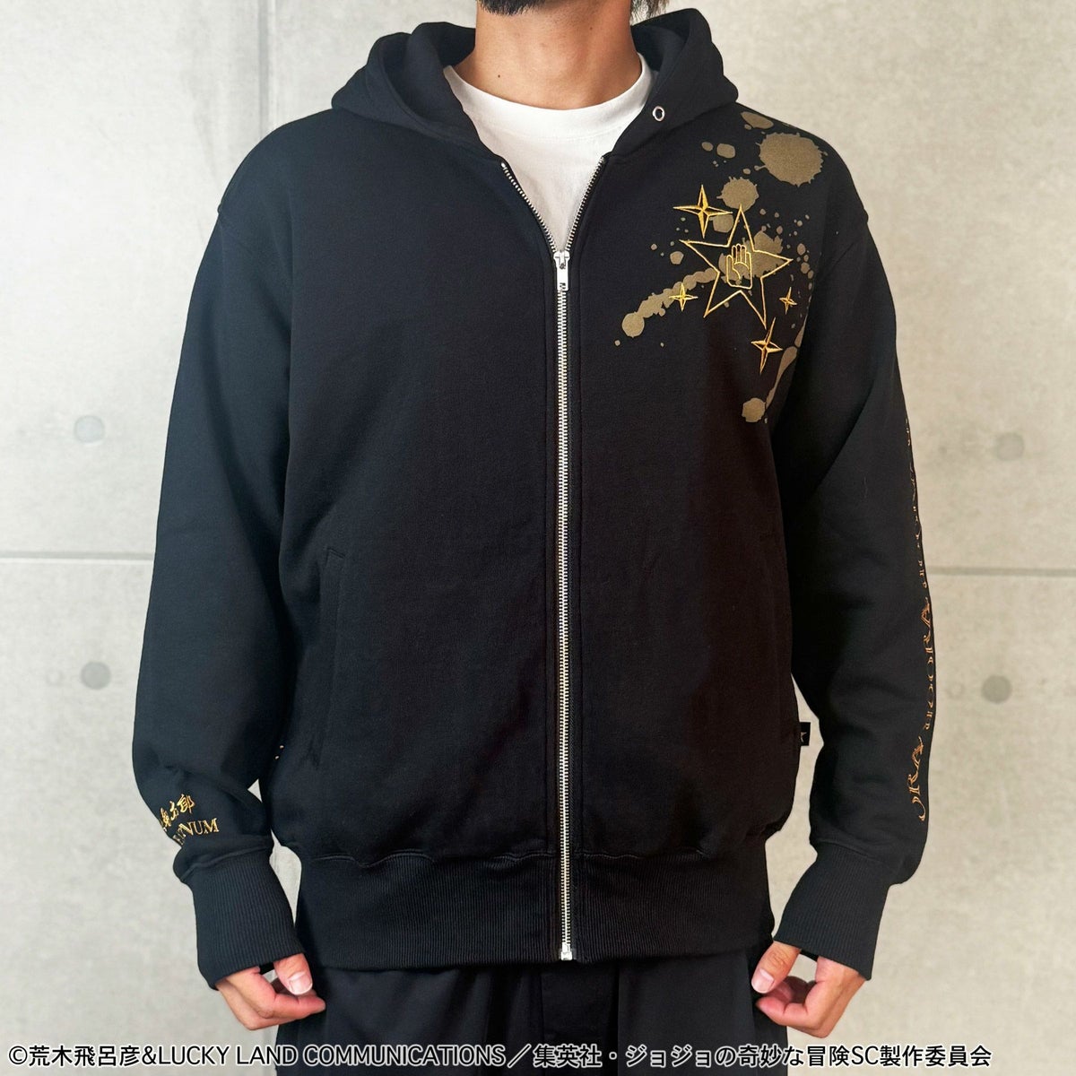 ＜予約＞【絡繰魂・粋×ジョジョの奇妙な冒険】空条承太郎 ZIPパーカー