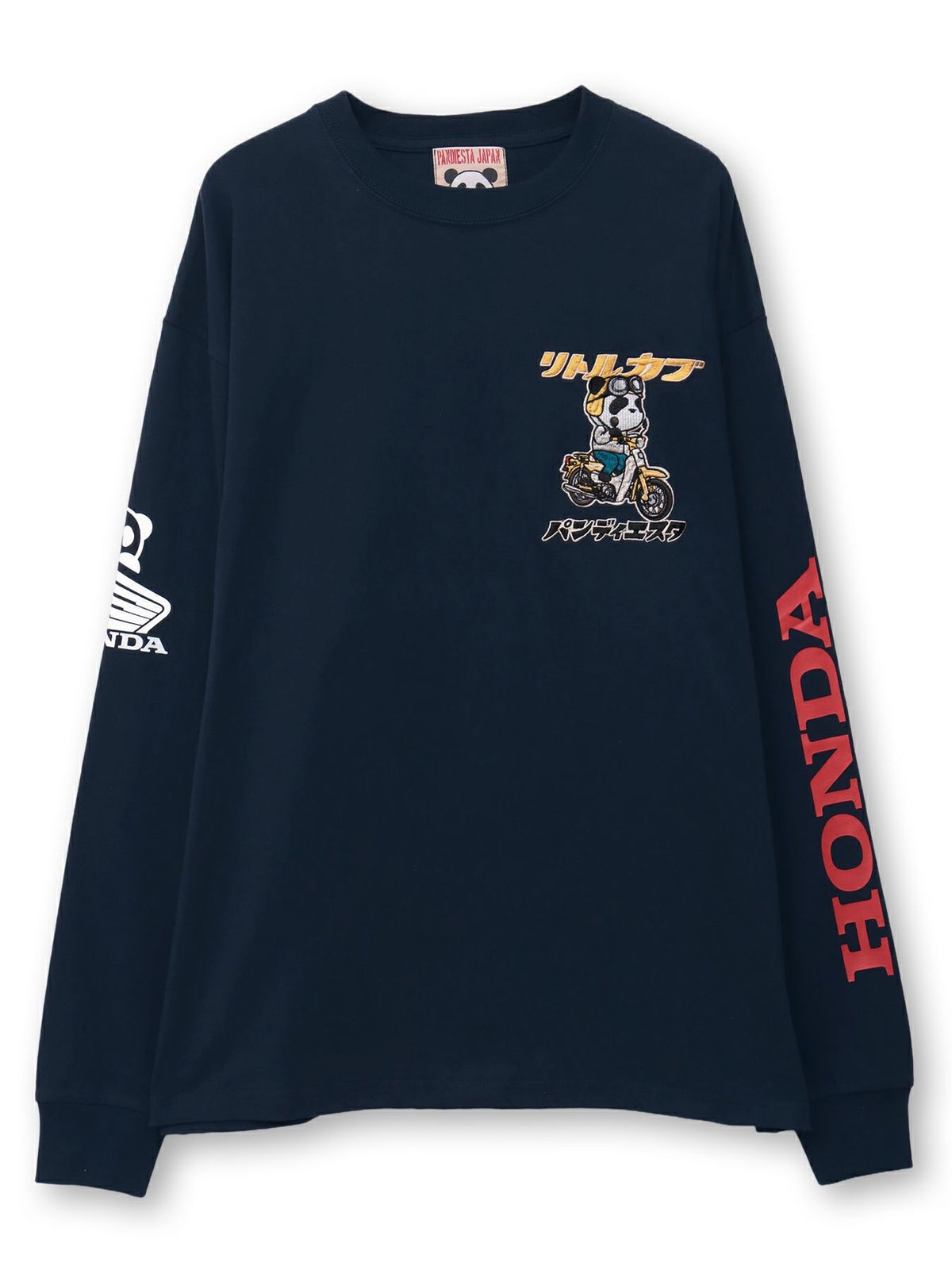 【HONDA×PANDIESTA JAPAN】“LITTLE CUB”刺繍入りロンT