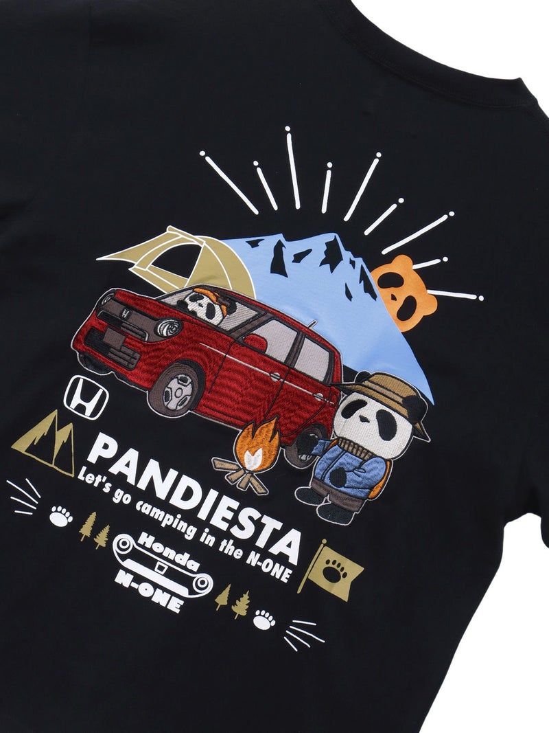 【HONDA×PANDIESTA JAPAN】“N-ONE CAMP”刺繍入りロンT