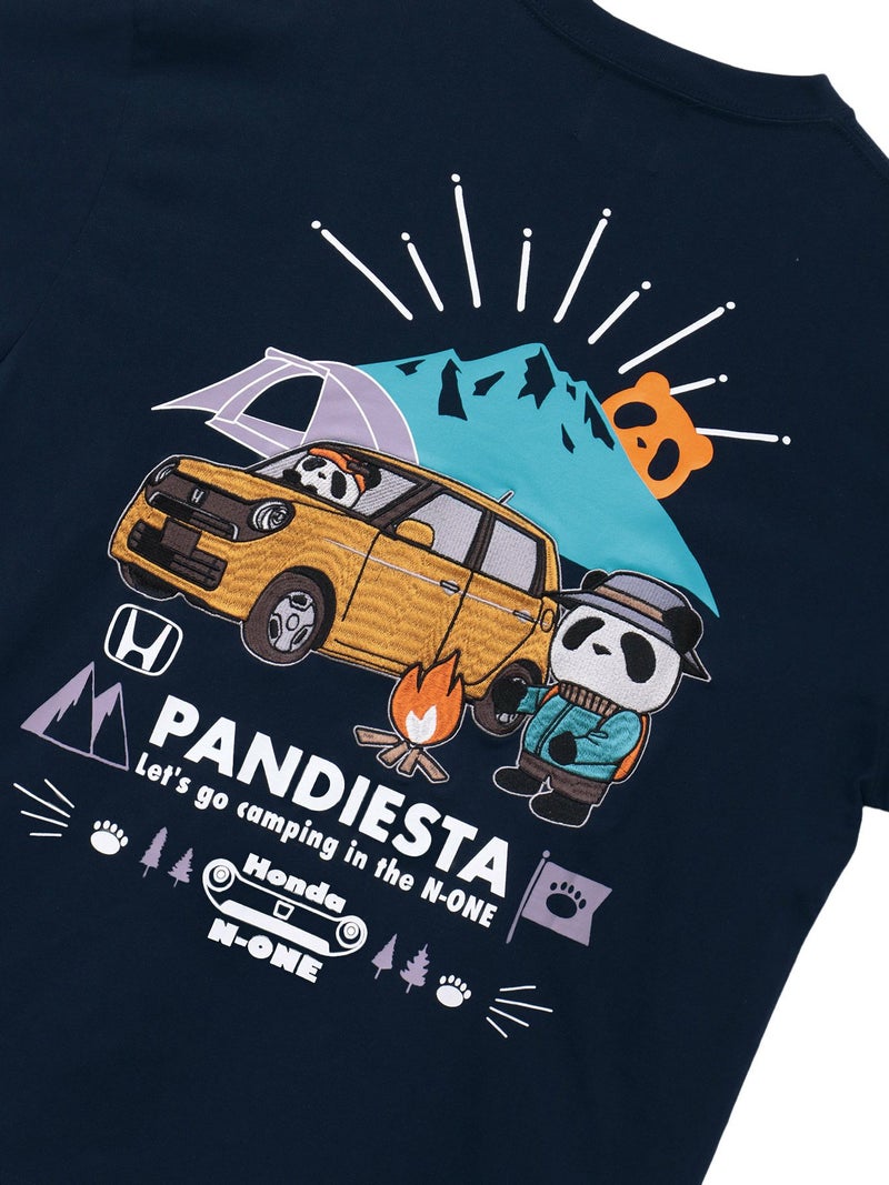 【HONDA×PANDIESTA JAPAN】“N-ONE CAMP”刺繍入りロンT