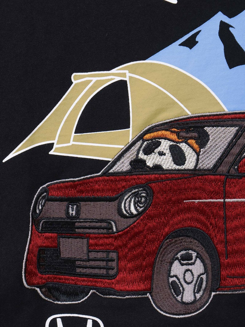 【HONDA×PANDIESTA JAPAN】“N-ONE CAMP”刺繍入りロンT