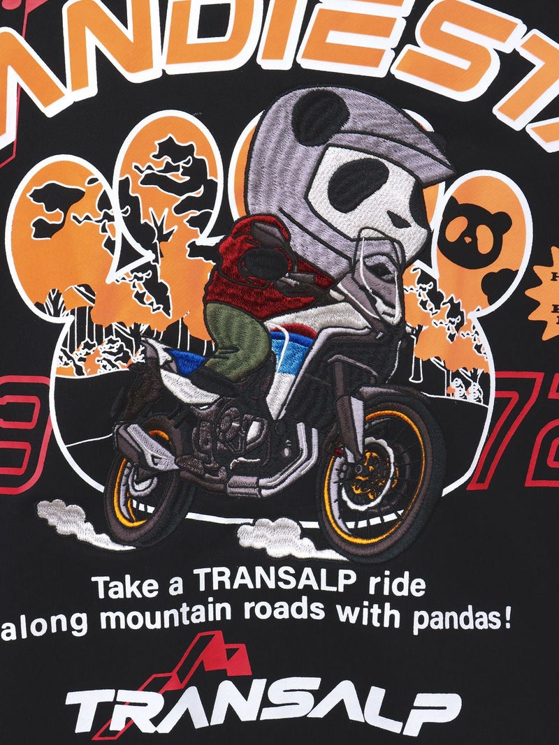 【HONDA×PANDIESTA JAPAN】“トランザルプ”刺繍入りパーカー