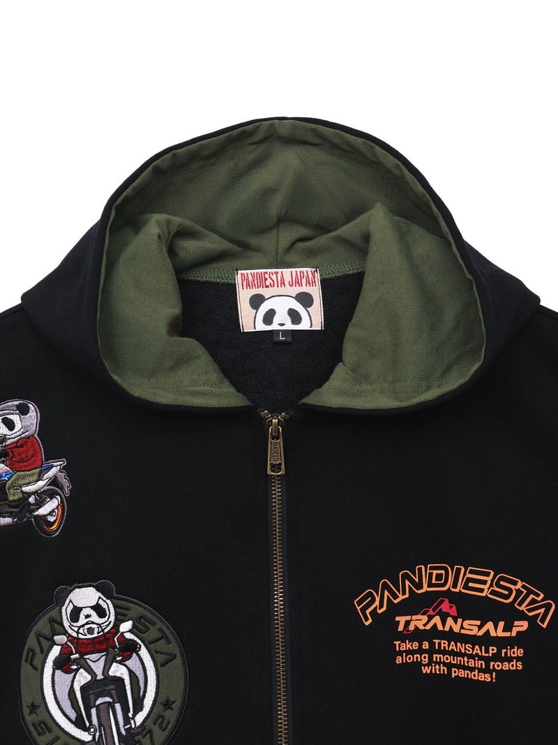【HONDA×PANDIESTA JAPAN】“トランザルプ”刺繍入りパーカー