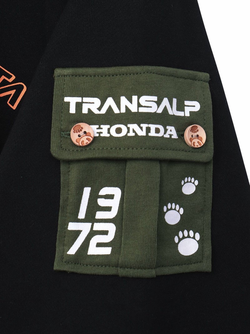 【HONDA×PANDIESTA JAPAN】“トランザルプ”刺繍入りパーカー