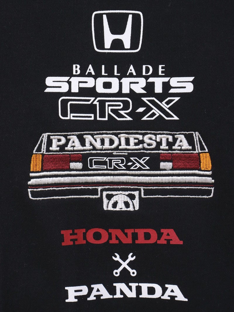 【HONDA×PANDIESTA JAPAN】“CR-X メカニック”刺繍入りZIPパーカー