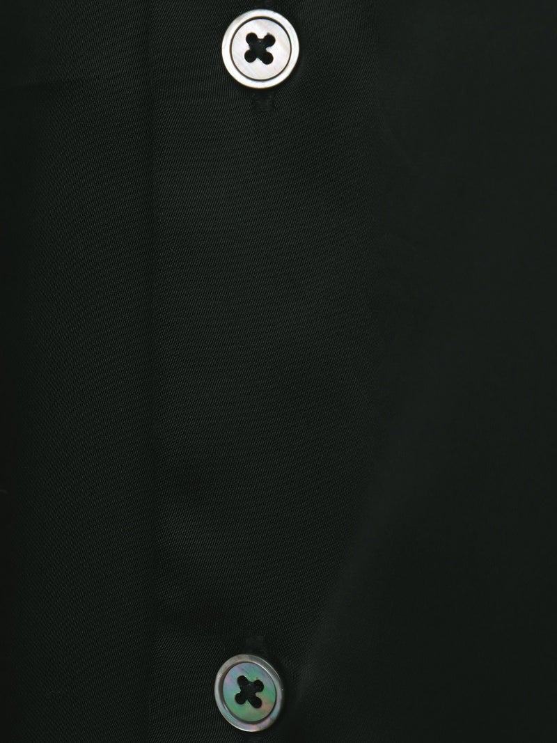 【絡繰魂・粋】“踊る猫又”刺繍入り長袖シャツ