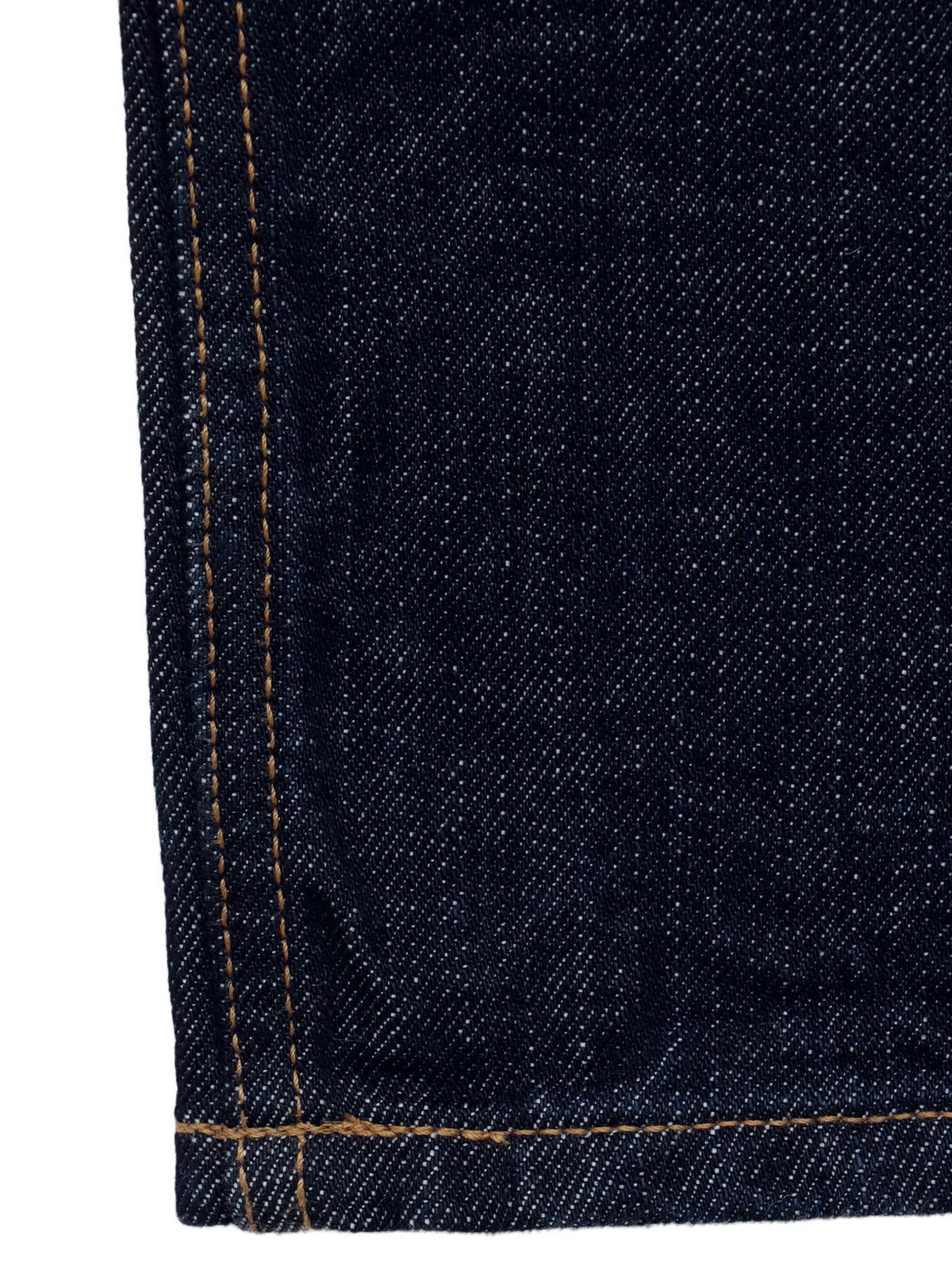 【絡繰魂・粋】“月光狼”刺繍入りデニムパンツ