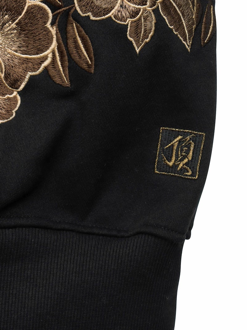 【絡繰魂・頂】“猛虎ノ頂”総刺繍ZIPパーカー