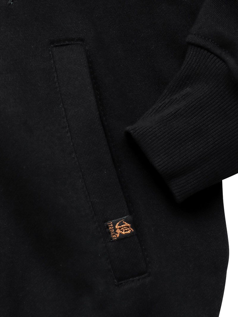 【絡繰魂・頂】“猛虎ノ頂”総刺繍ZIPパーカー