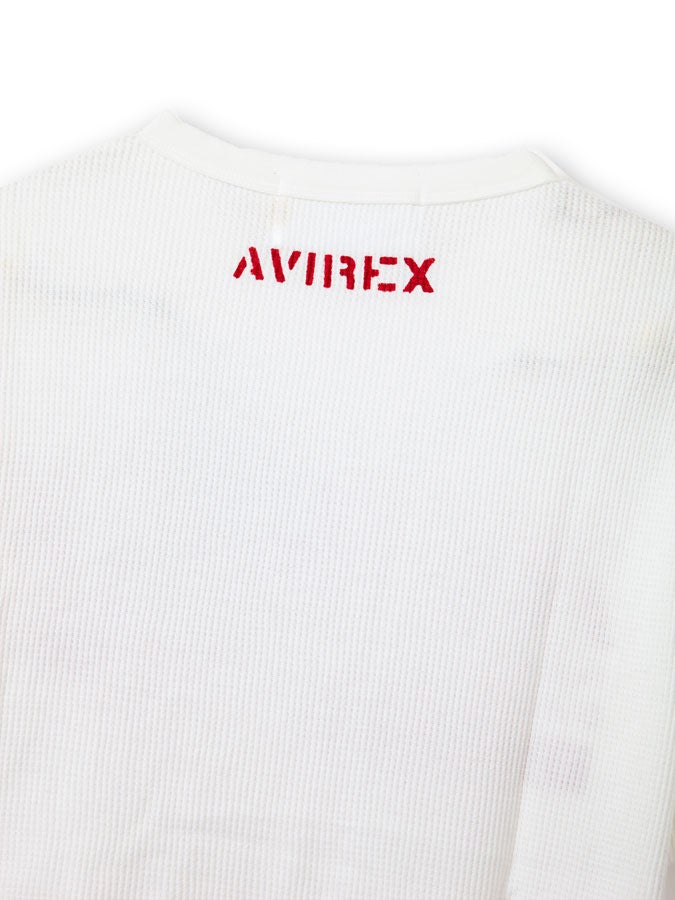 【AVIREX】“SAN DIEGO”WAFFLE T-SHIRT 〔LIMITED〕