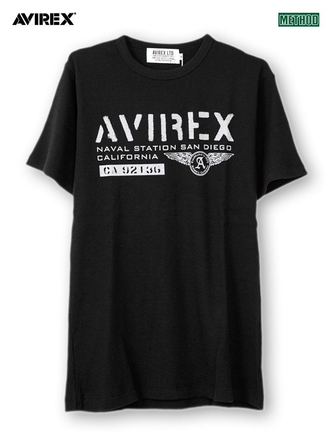 【AVIREX】“SAN DIEGO”WAFFLE T-SHIRT 〔LIMITED〕