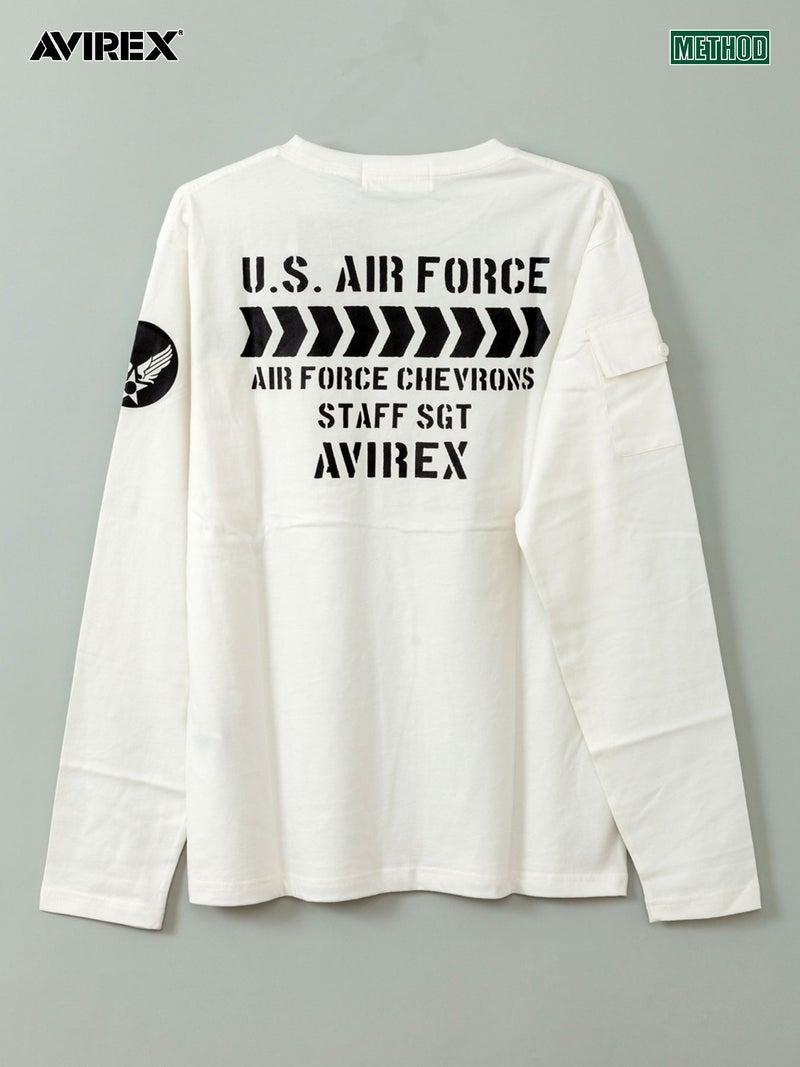 【AVIREX】FATIGUE LONG SLEEVE TEE〔LIMITED〕