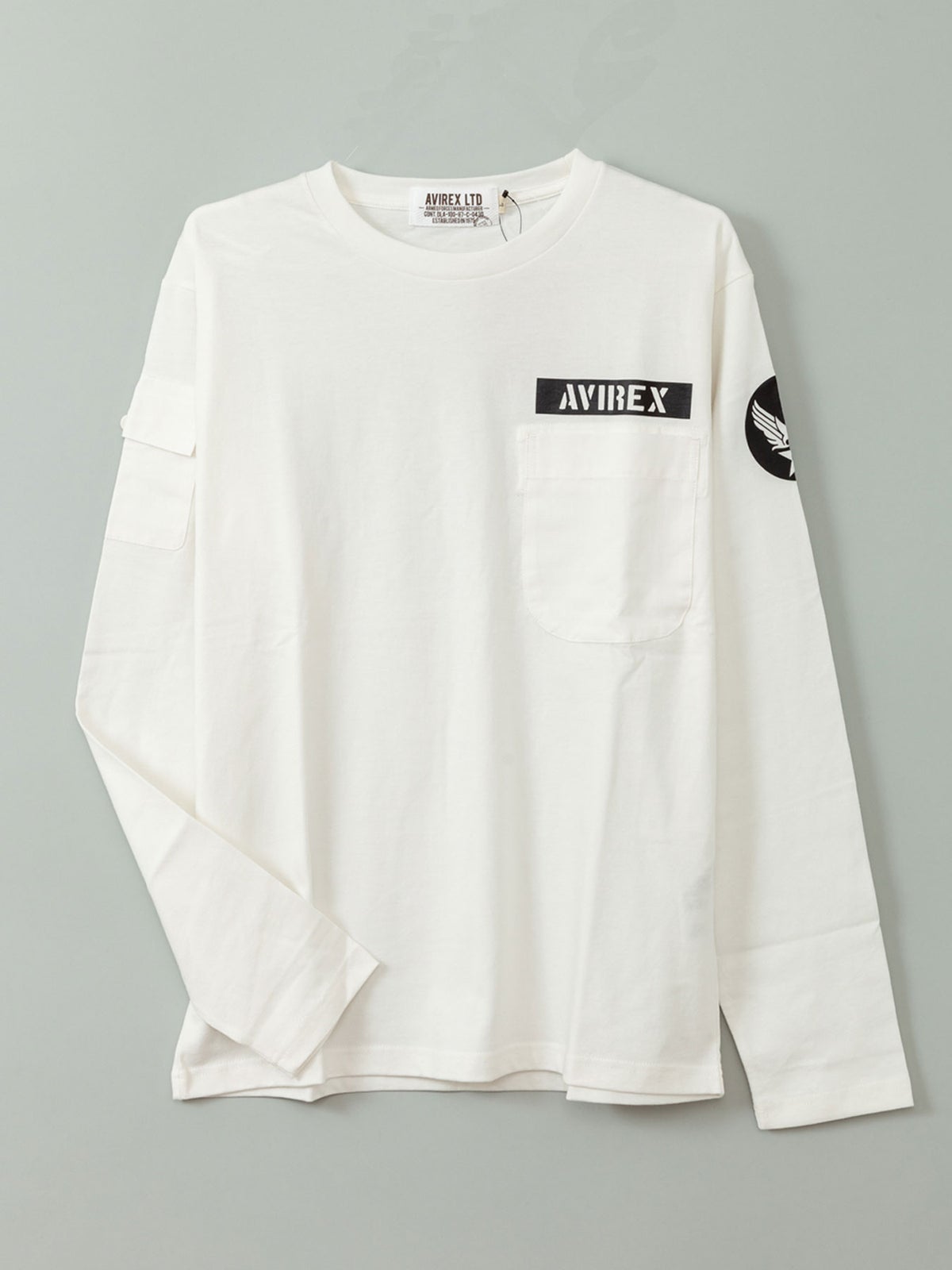 【AVIREX】FATIGUE LONG SLEEVE TEE〔LIMITED〕