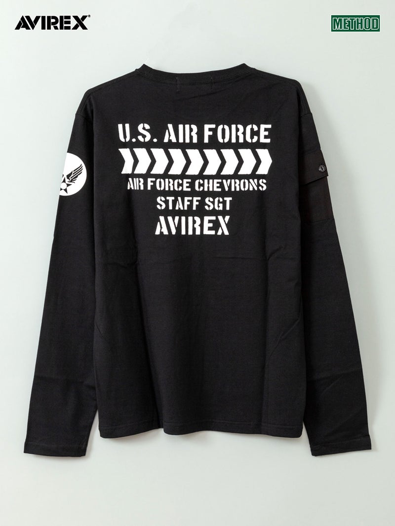 【AVIREX】FATIGUE LONG SLEEVE TEE〔LIMITED〕