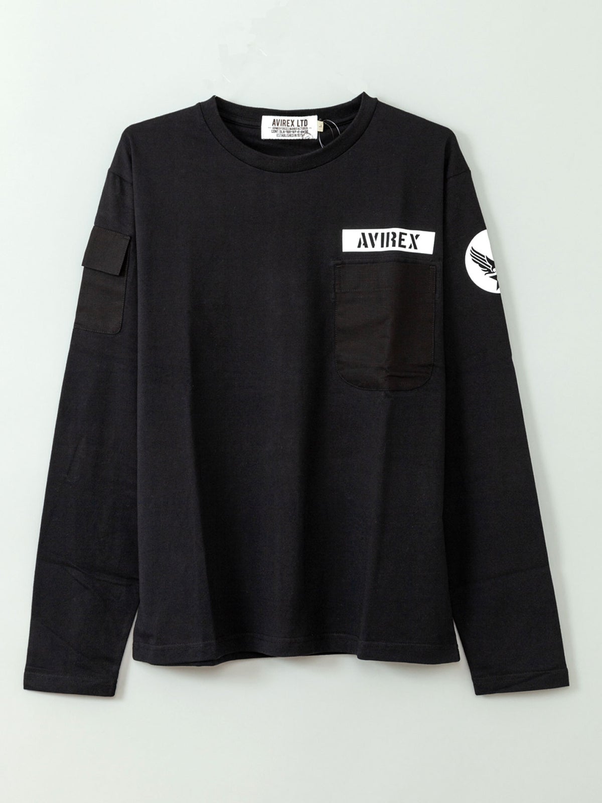【AVIREX】FATIGUE LONG SLEEVE TEE〔LIMITED〕