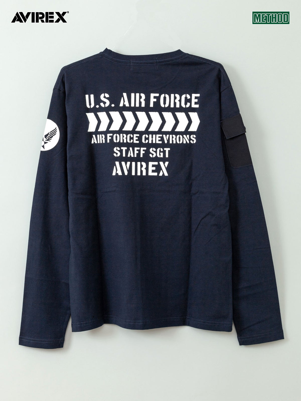 【AVIREX】FATIGUE LONG SLEEVE TEE〔LIMITED〕