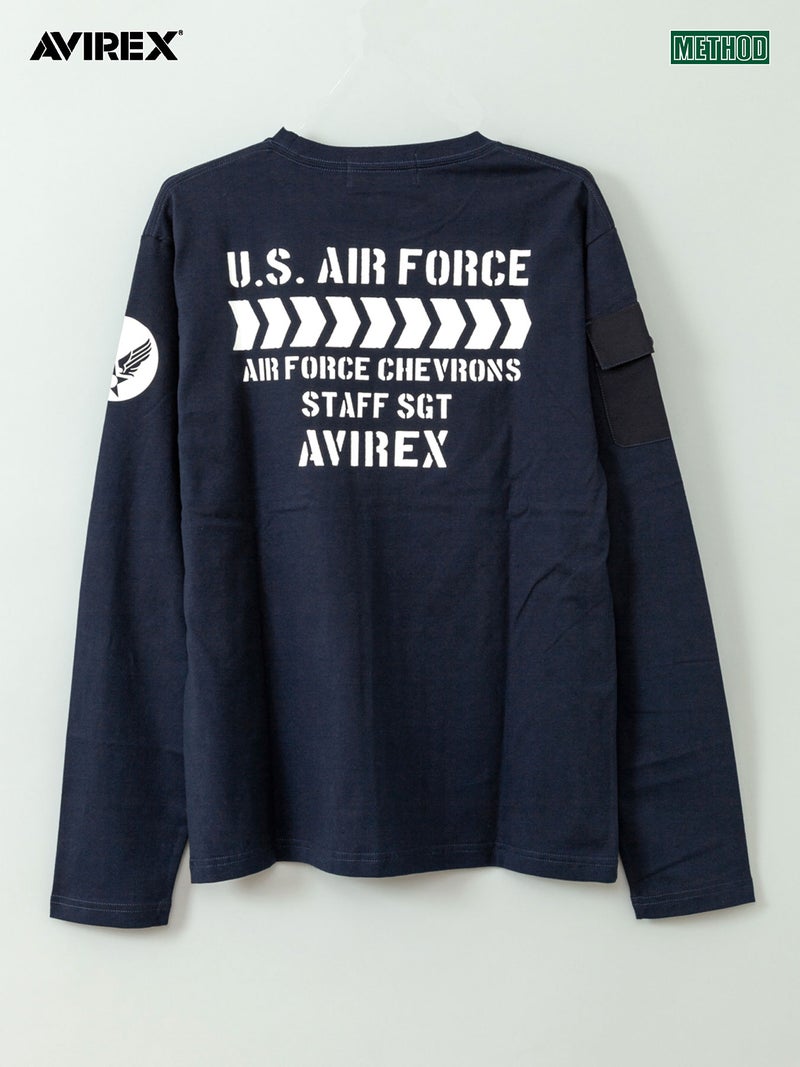【AVIREX】FATIGUE LONG SLEEVE TEE〔LIMITED〕