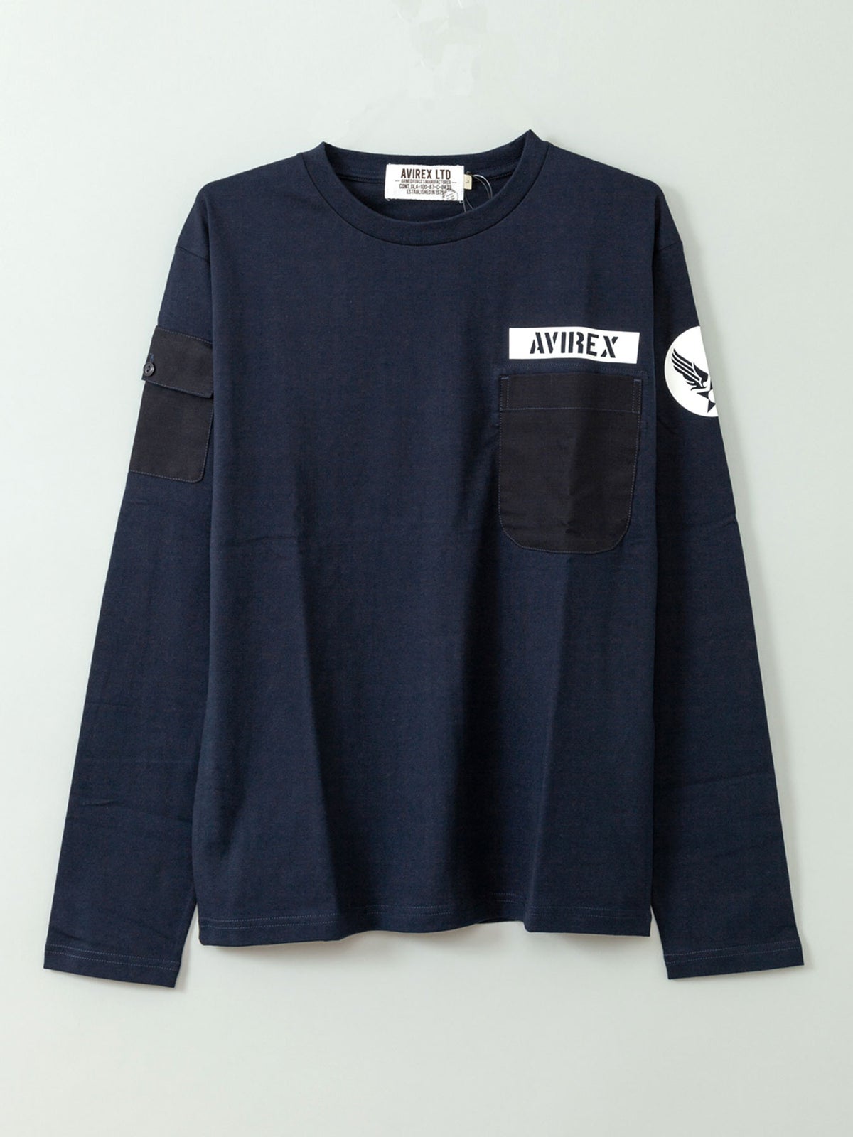 【AVIREX】FATIGUE LONG SLEEVE TEE〔LIMITED〕