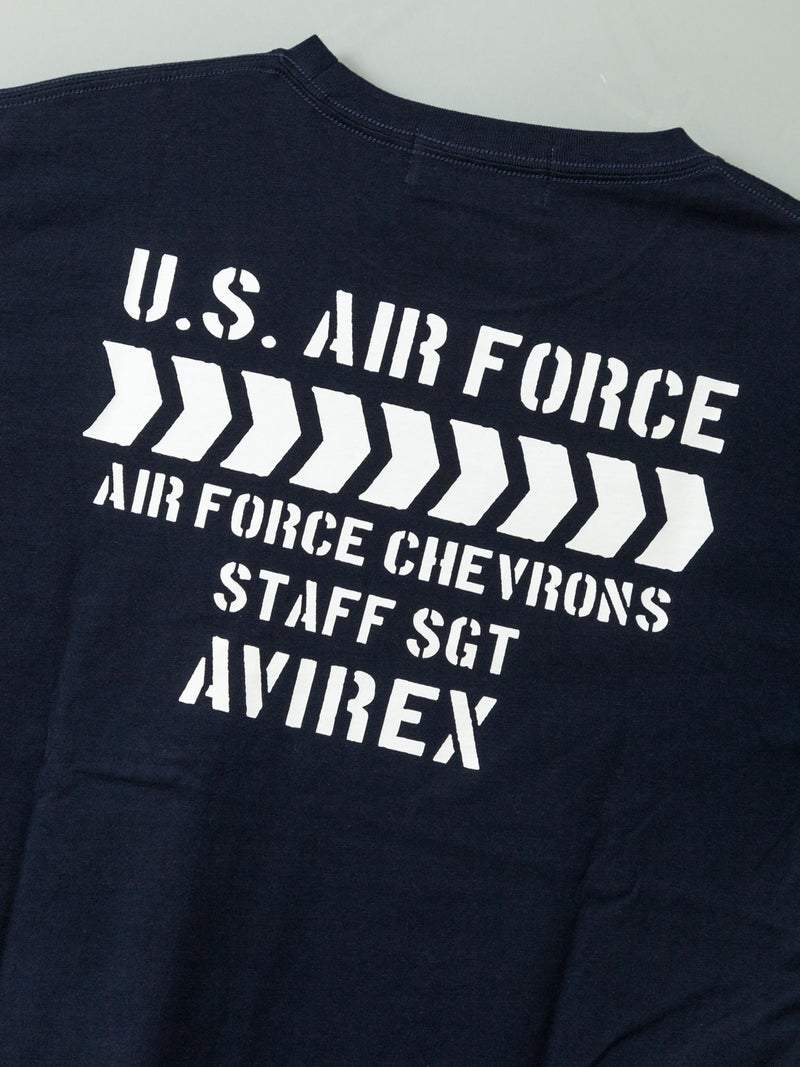 【AVIREX】FATIGUE LONG SLEEVE TEE〔LIMITED〕