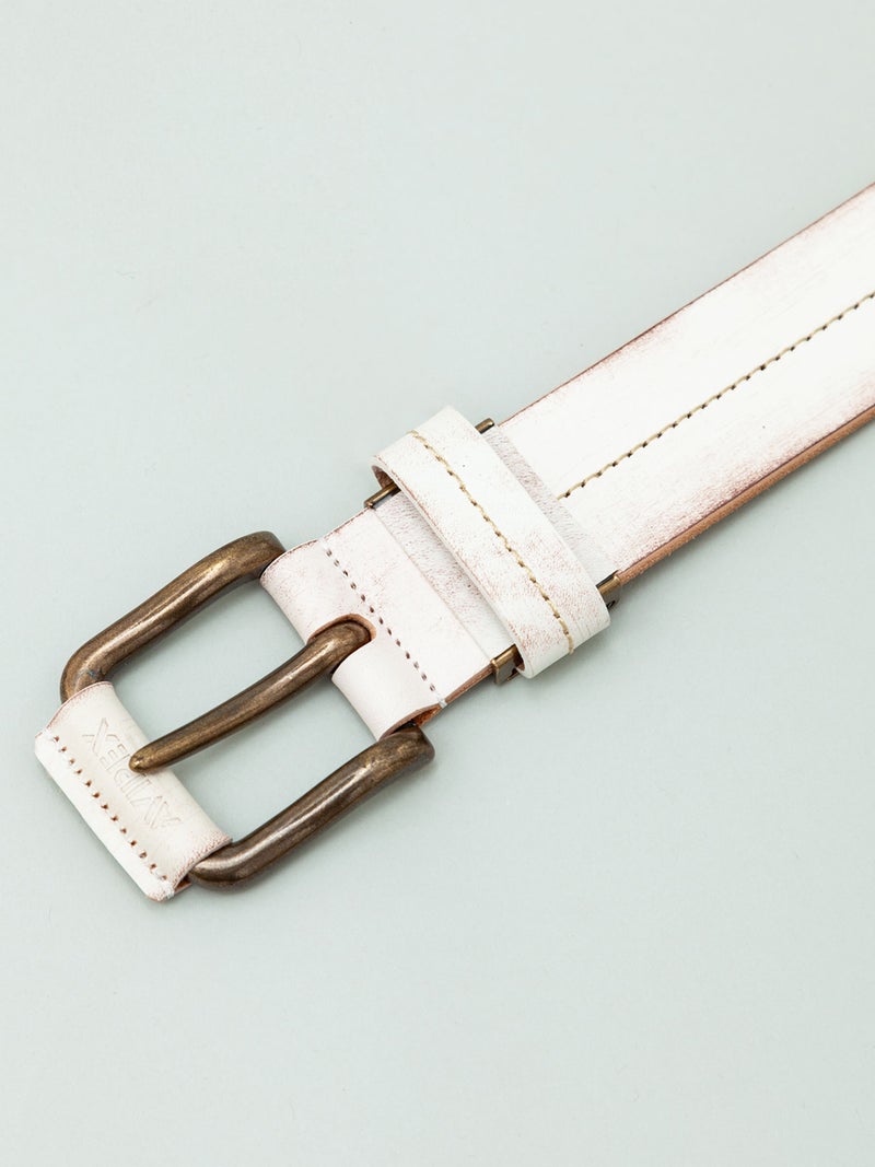 【AVIREX】CENTER STITCH COW LEATHER BELT〔LIMITED〕