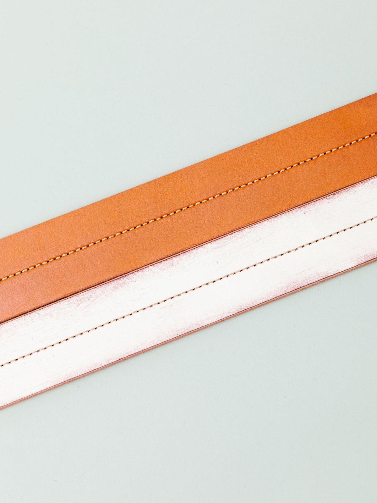 【AVIREX】CENTER STITCH COW LEATHER BELT〔LIMITED〕