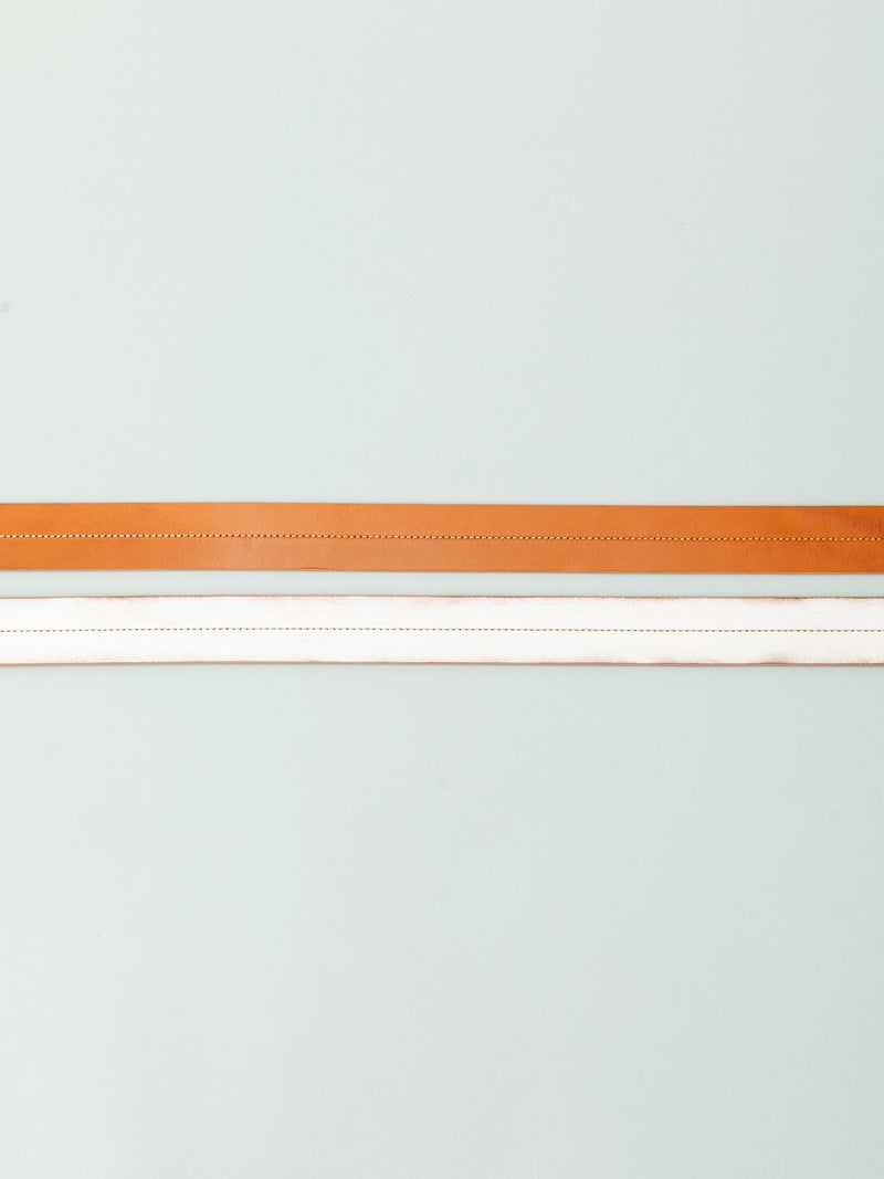 【AVIREX】CENTER STITCH COW LEATHER BELT〔LIMITED〕