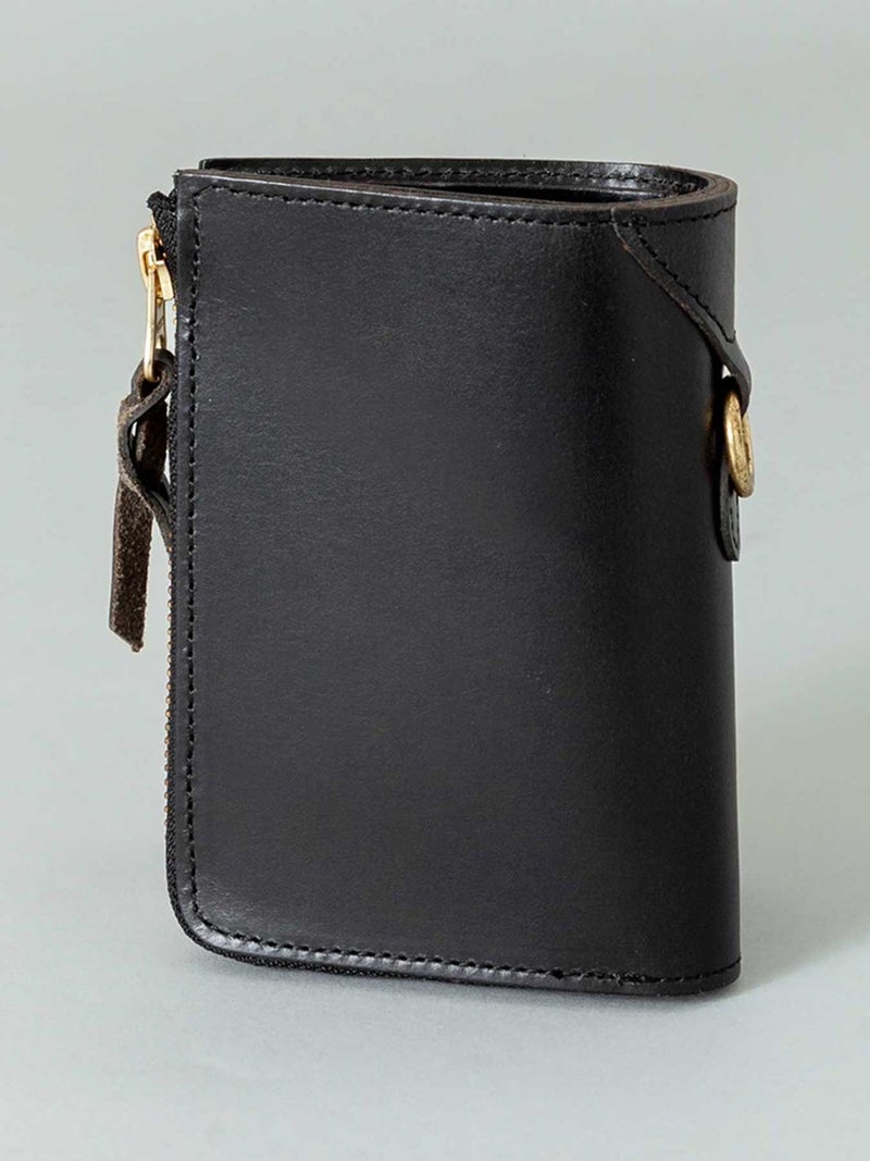 【AVIREX】“FAHNE2” L-SHAPE ZIP MIDDLE WALLET AX9301 ∴