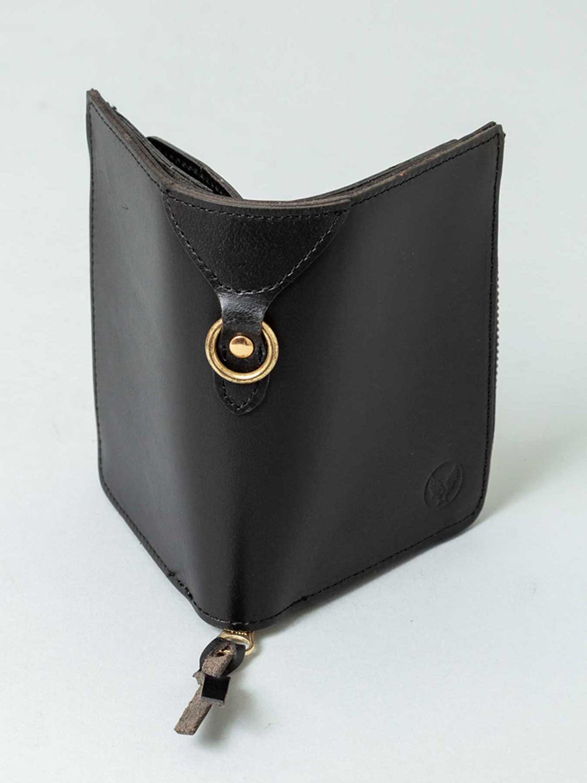 【AVIREX】“FAHNE2” L-SHAPE ZIP MIDDLE WALLET AX9301 ∴