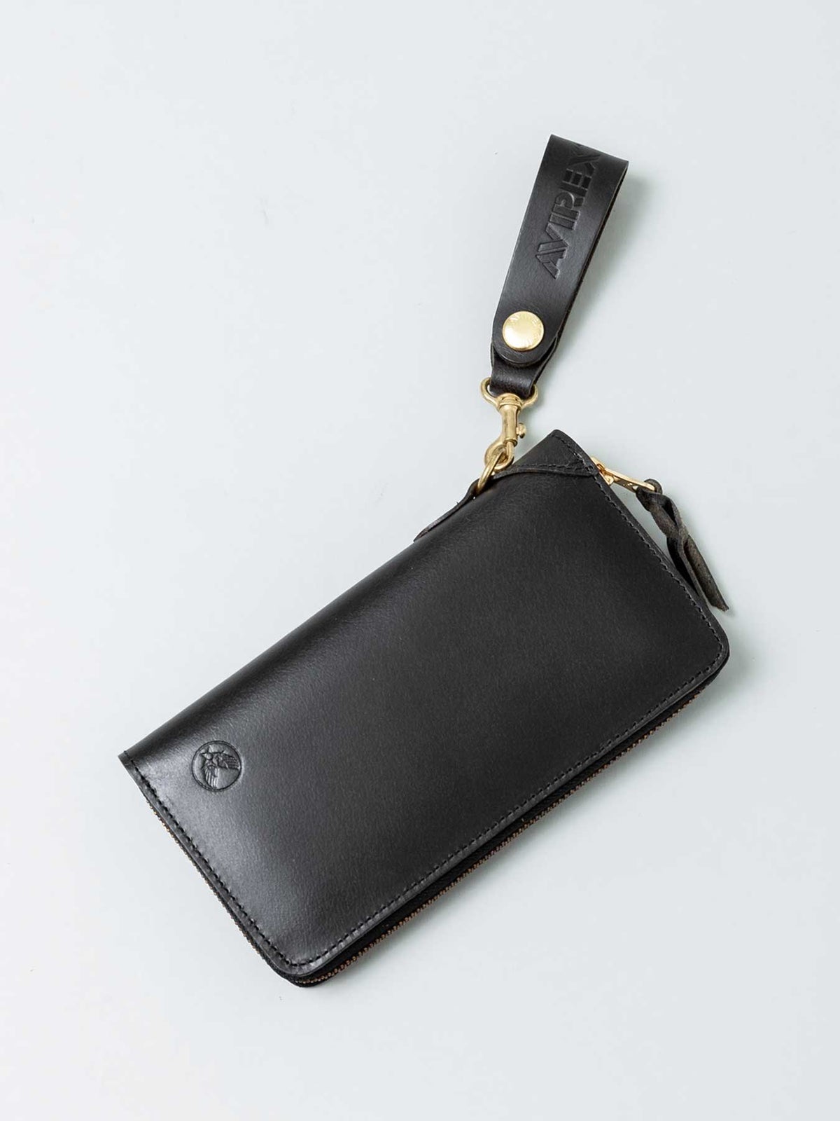 【AVIREX】“FAHNE2” ROUND ZIP LONG WALLET AX9302 ∴