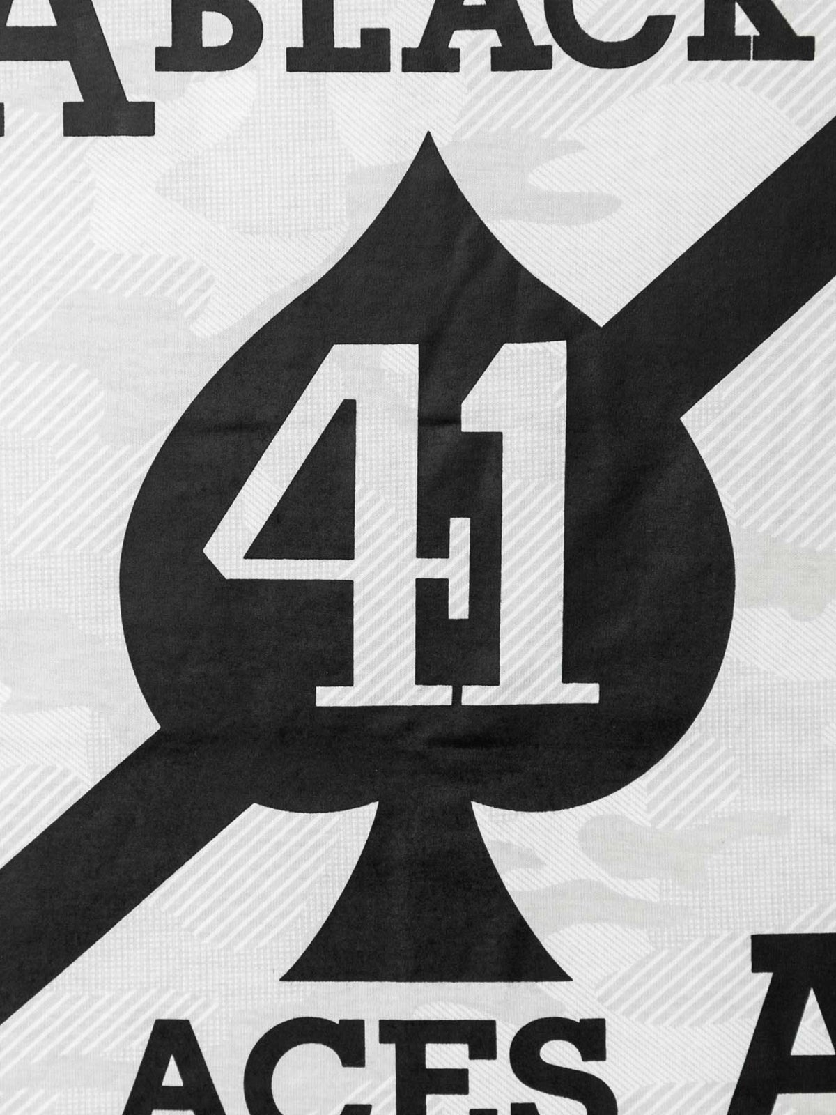 【AVIREX】“BLACK ACES”PRINT S/S FATIGUE T-SHIRT〔LIMITED〕