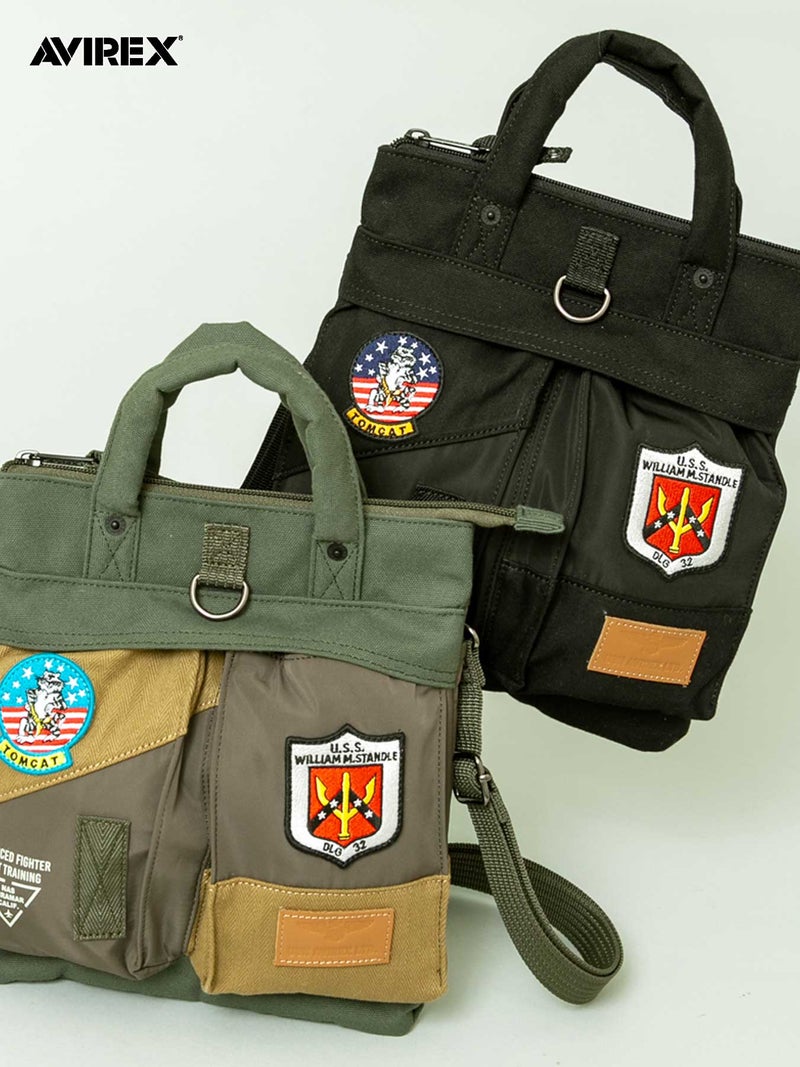【AVIREX】“TOPGUN”MINI HELMET BAG AVX3528J ∴