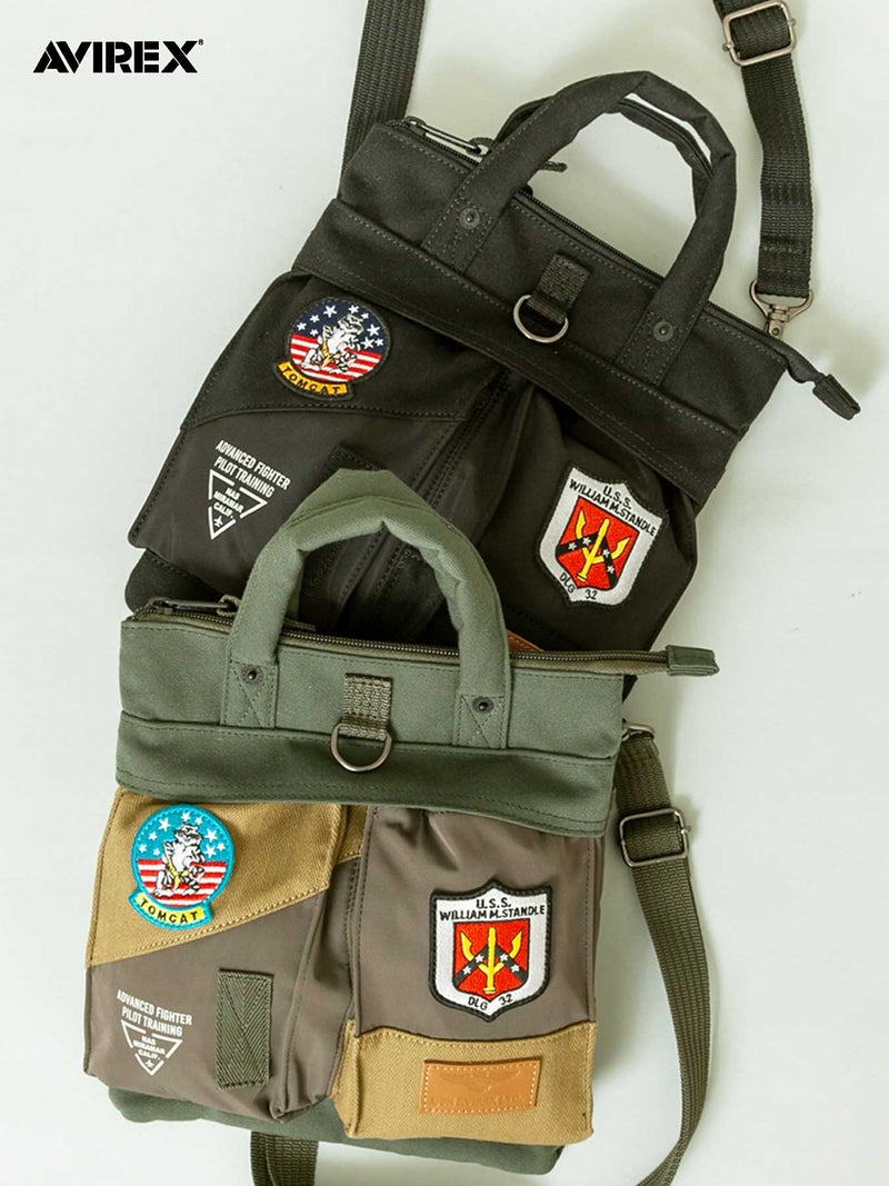 【AVIREX】“TOPGUN”MINI HELMET BAG AVX3528J ∴