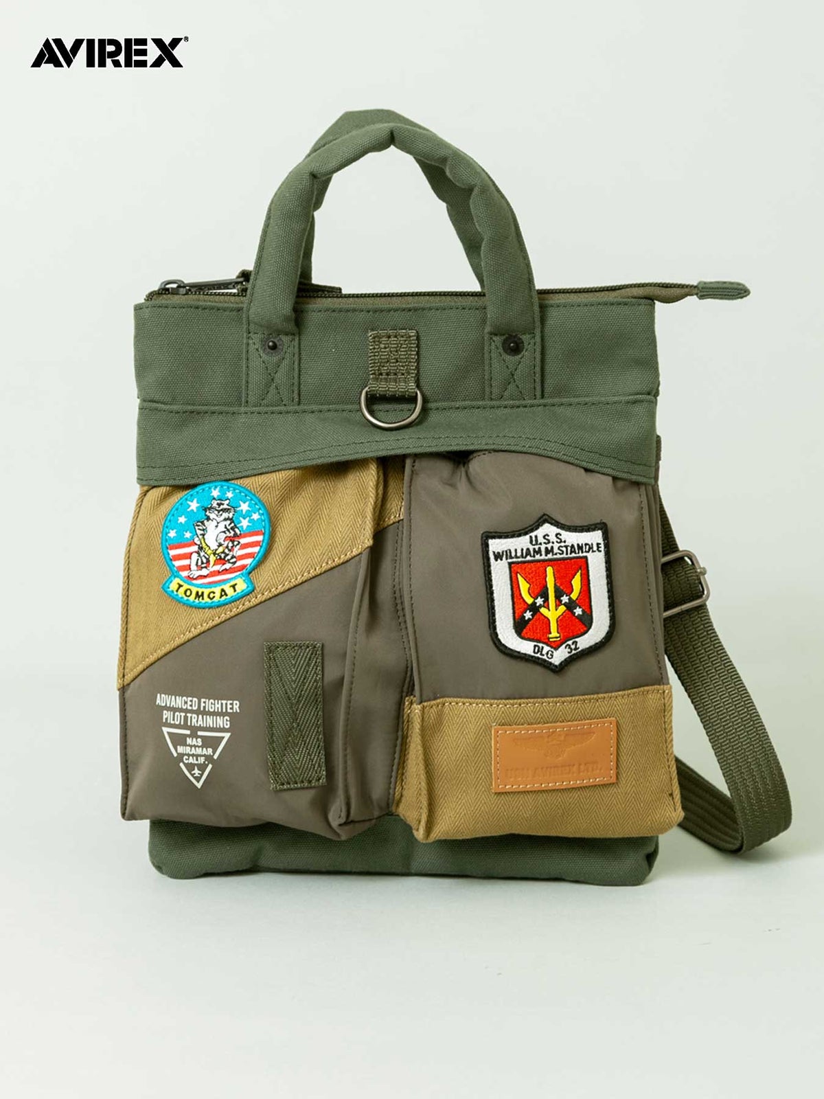 【AVIREX】“TOPGUN”MINI HELMET BAG AVX3528J ∴