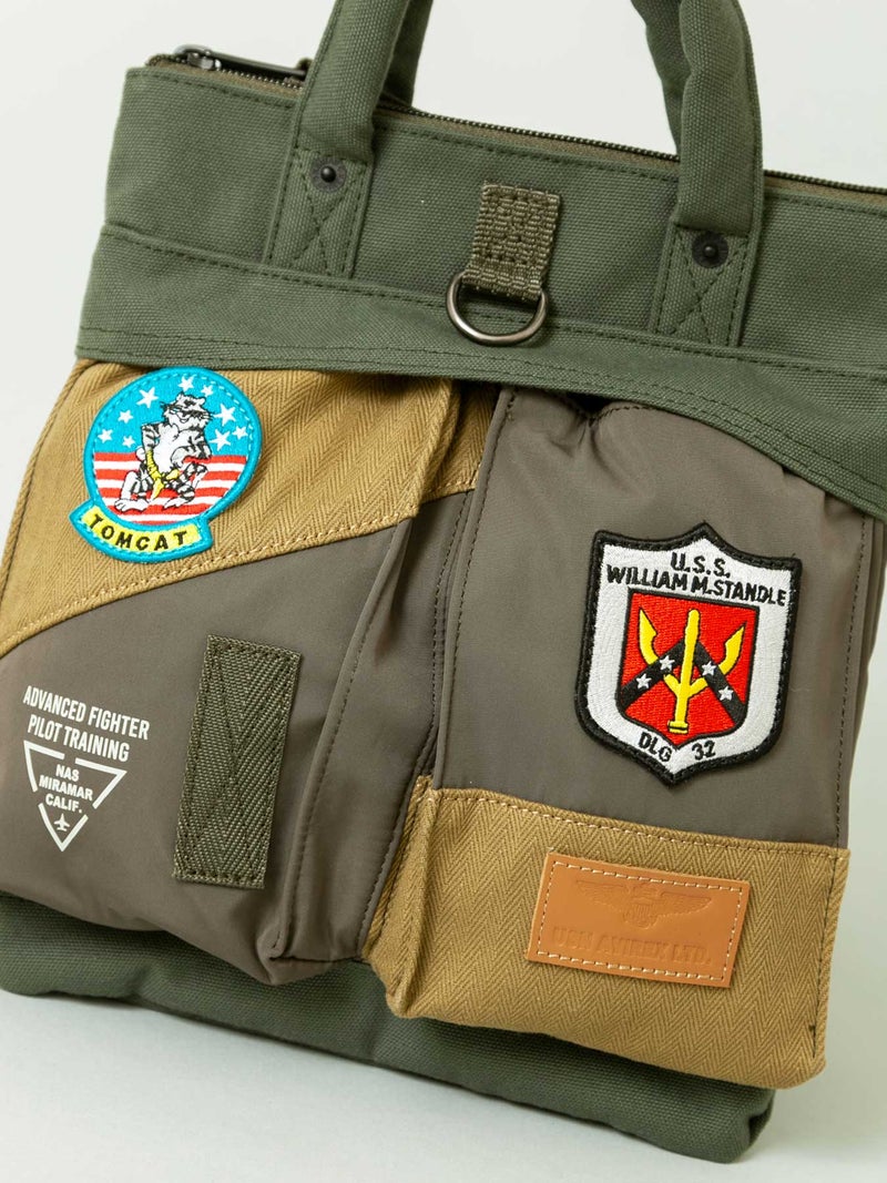 【AVIREX】“TOPGUN”MINI HELMET BAG AVX3528J ∴