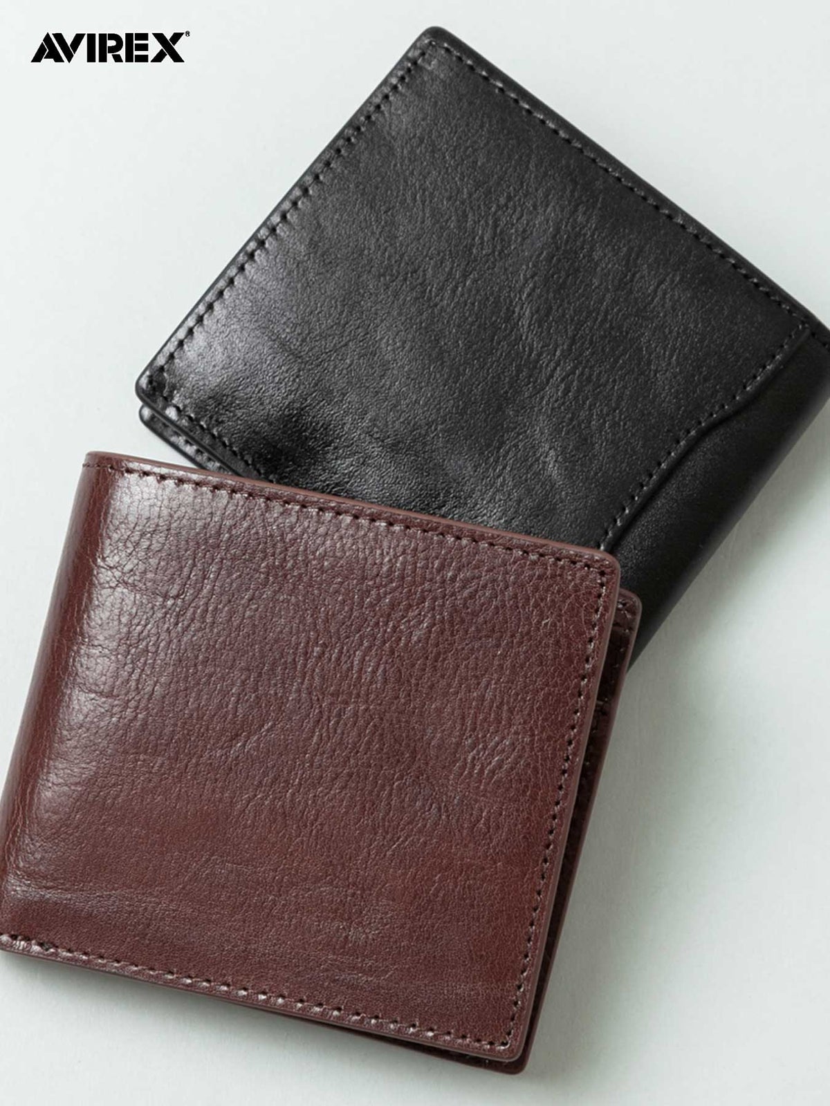 【AVIREX】“BEIDE” FOLDED WALLET AX9100 ◇ ∴