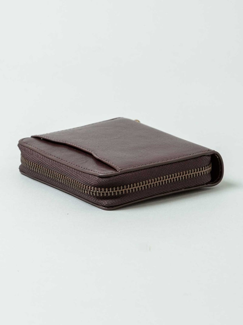 【AVIREX】“BEIDE” ROUND ZIP MIDDLE WALLET AX9101 ◇ ∴