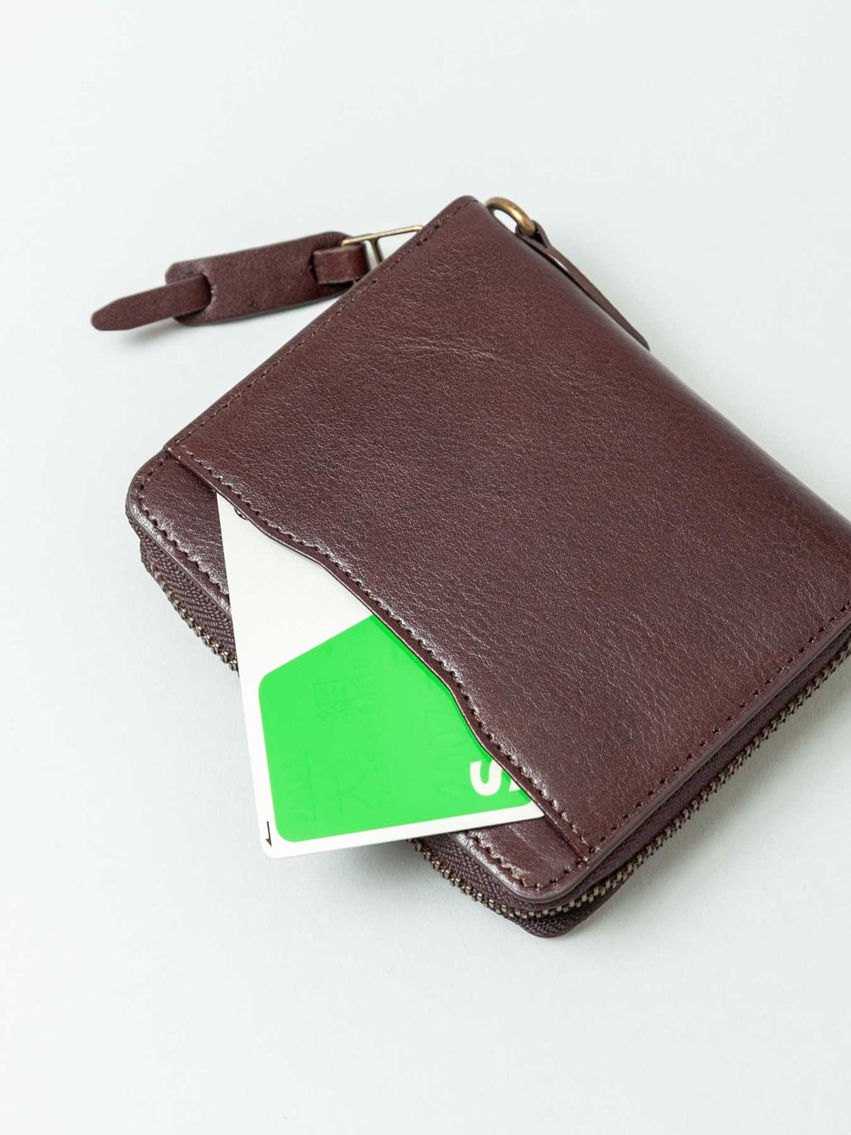 【AVIREX】“BEIDE” ROUND ZIP MIDDLE WALLET AX9101 ◇ ∴