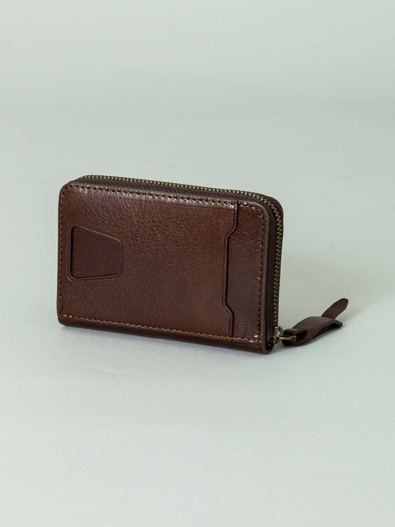 【AVIREX】“BEIDE” ROUND ZIP MINI WALLET AX9104 ◇ ∴