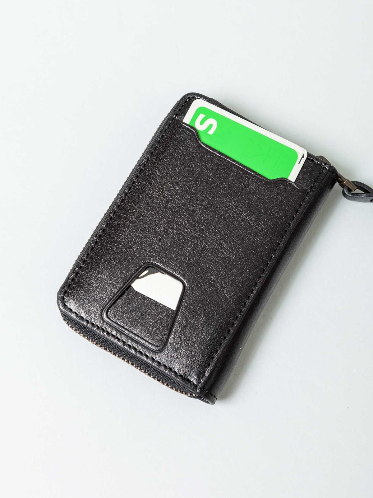 【AVIREX】“BEIDE” ROUND ZIP MINI WALLET AX9104 ◇ ∴