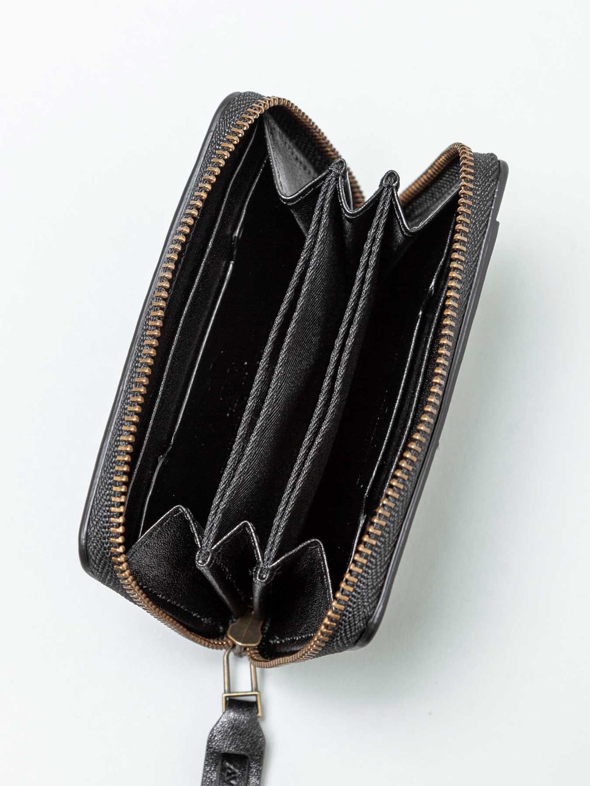 【AVIREX】“BEIDE” ROUND ZIP MINI WALLET AX9104 ◇ ∴