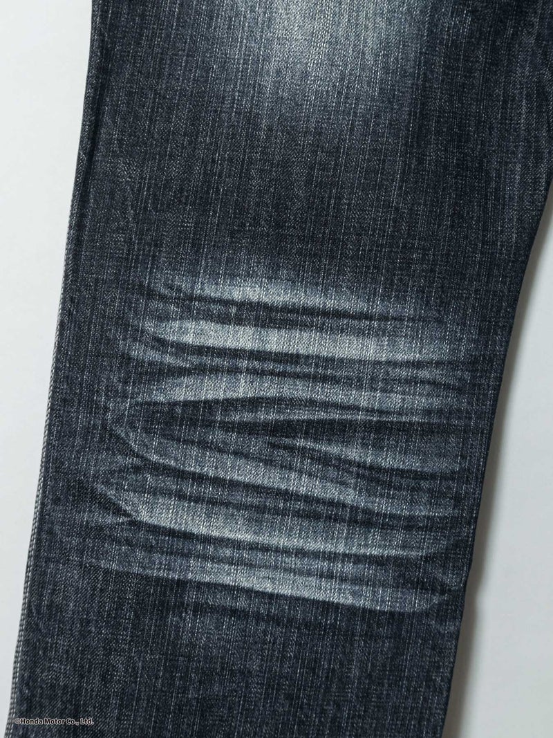  【HONDA×VANSON】“ウィングホイール”総刺繍デニムパンツ