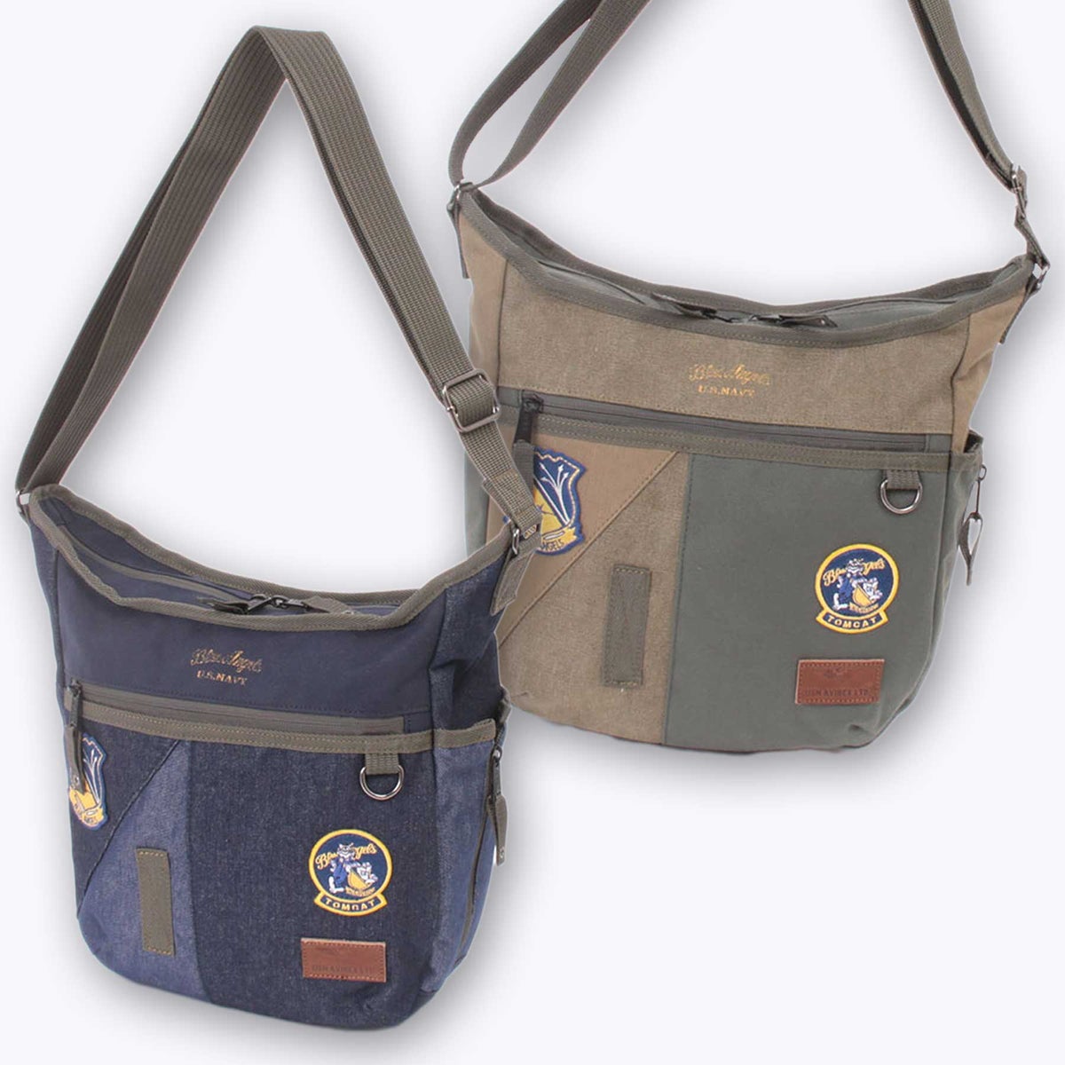 【AVIREX】“TOPGUN2”SHOULDER BAG AVX1170K ∴