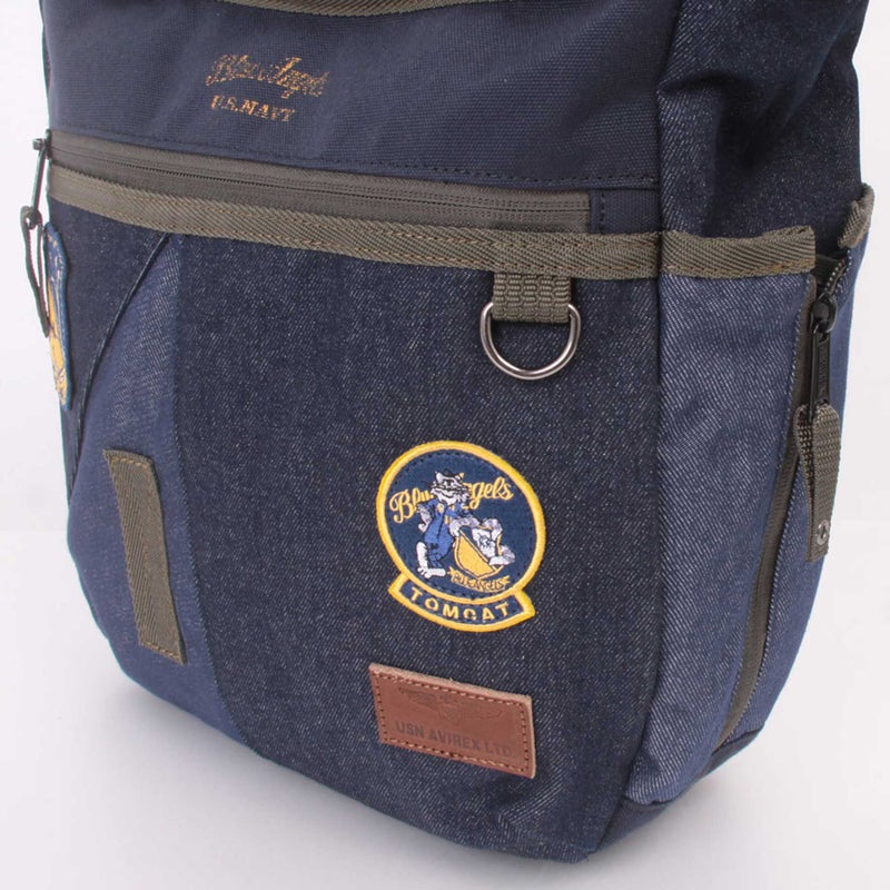 【AVIREX】“TOPGUN2”SHOULDER BAG AVX1170K ∴