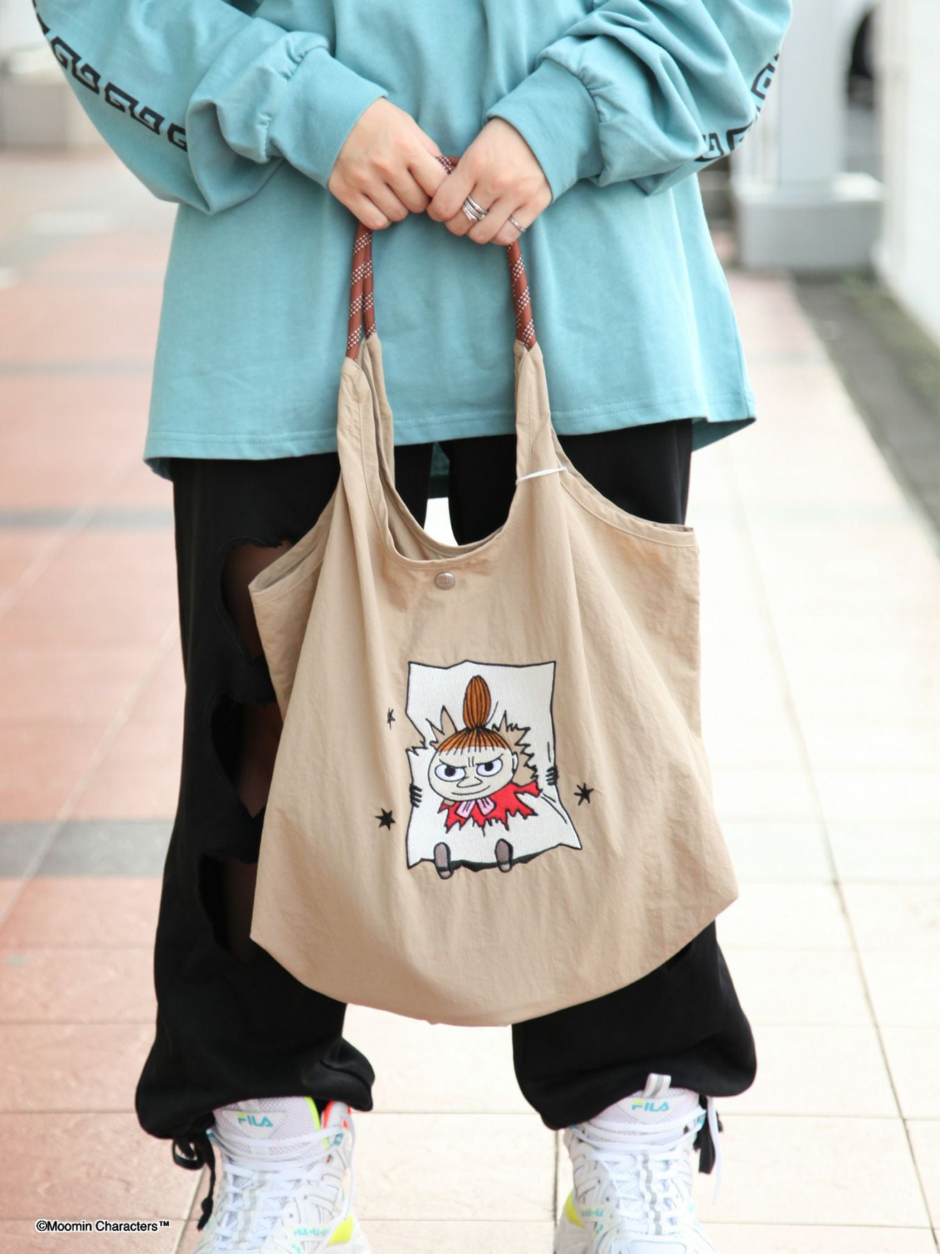 ≪30%OFF≫【MOOMIN】“リトルミイ＆スナフキン＆ニョロニョロ”撥水加工