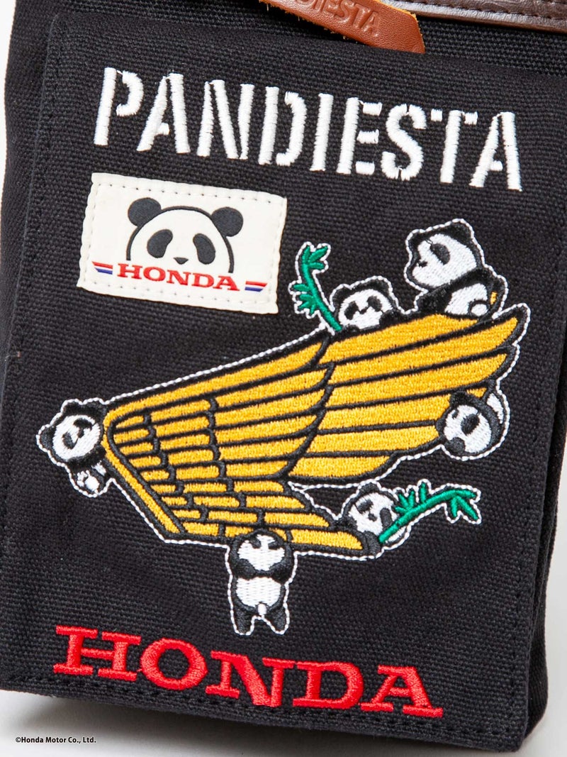 【HONDA×PANDIESTA JAPAN】“WING LOGO”刺繍入り2WAYシザーケース